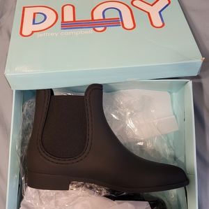 Jeffery Campbell Black Boots, Size 9